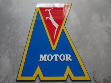 Herb Motor Lublin na ścianę prezent szyld dla fana klubu dla chłopaka męża