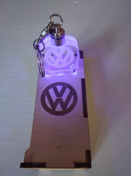 гравировка светодиодный брелок audi vw bmw мужская подарочная коробка