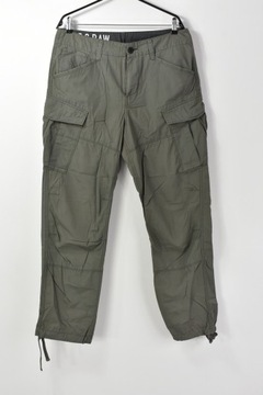 G-STAR RAW CARGO PANT SPODNIE MĘSKIE OLIVE BOJÓWKI W33 L34