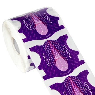 Формы для моделирования ногтей Indigo Purple 100 шт.