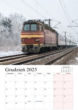 Календарь 001 на 2025 год Поезда А3 вертикальный 7 карточек