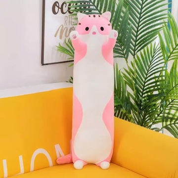 ДЛИННАЯ ПЛЮШЕВАЯ ПОДУШКА KITTY CAT MASCOT 90 СМ XXL
