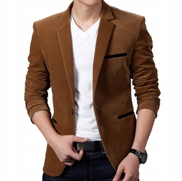 Элегантная мужская вельветовая куртка