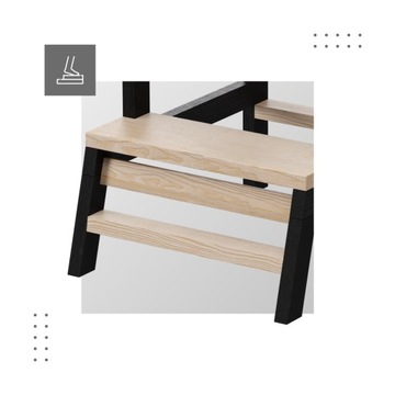 КУХОННЫЙ ПОМОЩНИК Кухонный помощник ДЛЯ ДЕТЕЙ Tulano Tasty 20 Black WOOD