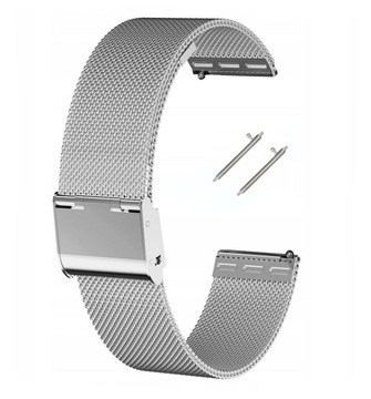 UNIWERSALNA BRANSOLETA STALOWA DO ZEGARKA SMARTWATCHA 20mm TELESKOPY MESH
