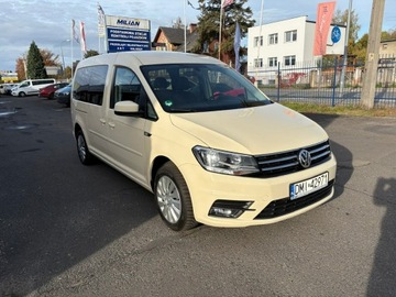 Volkswagen Caddy IV Kombi Maxi 2.0 TDI SCR BlueMotion Technology 102KM 2019 Volkswagen Caddy niepełnosprawnych rampa inwalida, zdjęcie 10