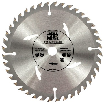 TARCZA PIŁA DO DREWNA WIDIA 140 / 12,7 T40 INTER