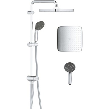 ZESTAW PRYSZNICOWY ŚCIENNY CHROM GROHE VITALIOS