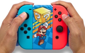 Держатель PowerA SWITCH для JOY-CON Grip Mystery Block Mario