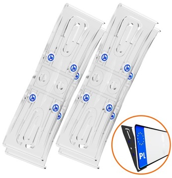 БЕЗРАМОЧНОЕ КРЕПЛЕНИЕ НОМЕРНЫХ ЗНАКОВ. НАБОР РАМНЫХ РУЧОК