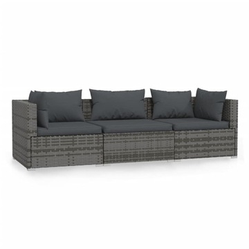 KANAPA OGRODOWA SOFA TARAS ZESTAW Mebli Ogrodowych