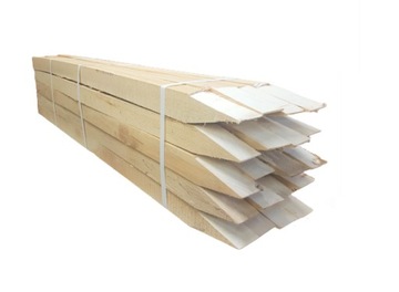 Paliki drewniane geodezyjne 120 cm 4X4 GRUBE *BUK*