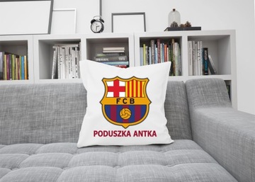 ПОДУШКА FC BARCELONA Микрофибра + НАЗВАНИЕ
