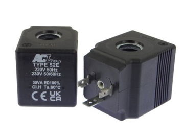 Cewka 52E Do Elektrozaworu 230V 30VA Fi 13,2 mm