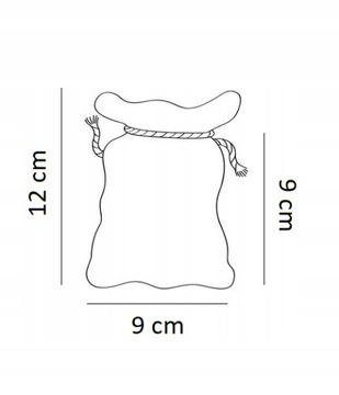 Льняной мешок 9х12 для лаванды, лаванды, сушеного белья