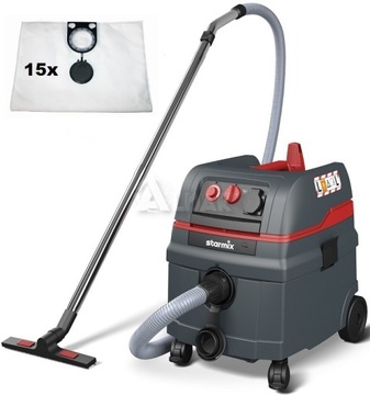 STARMIX ISC L-1625 Top ODKURZACZ OGÓLNOBUDOWLANY SX018577 + 15 WORKÓW