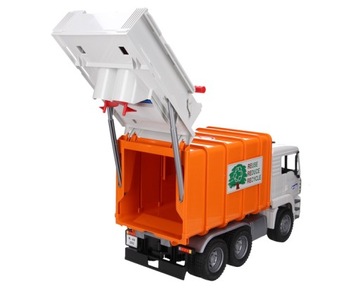 Мусоровоз MAN с задней загрузкой Bruder 02772