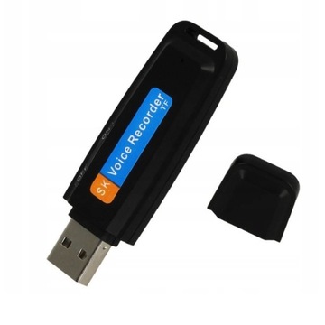 Mikrofon szpiegowski akumulatorowy na MicroSD