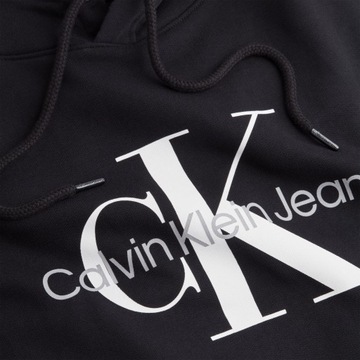 CALVIN KLEIN MĘSKA BLUZA CORE MONOGRAM BLACK r.L