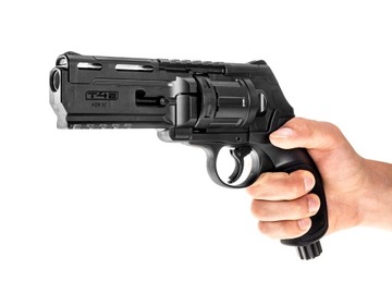 РЕВОЛЬВЕР UMAREX HDR 50 T4E + 500 РЕЗИНО-МЕТАЛЛИЧЕСКИХ ШАРИКОВ + 50 КАПСУЛ CO2