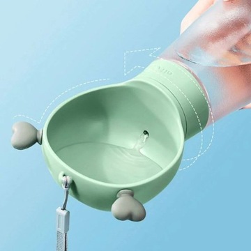 БУТЫЛОЧКА AQUA DOG С КОНТЕЙНЕРОМ ДЛЯ ВКУСОВ 350мл