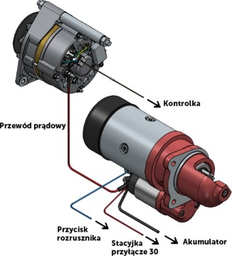 ГЕНЕРАТОР ЗАРЯДКИ АККУМУЛЯТОРА URSUS 328 C330-M