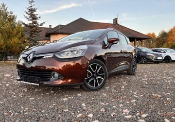 Renault Clio IV Grandtour  0.9 ENERGY Tce 90KM 2013 Renault Clio 0.9B 90KM bezwypadkowy-orginalny lakier naglosnienie BOSS