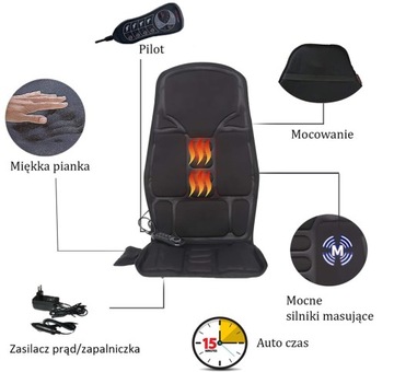 Массажный коврик для массажа спины шиатсу массажер