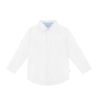 ТуШите | Белая рубашка для мальчика, PL R.116