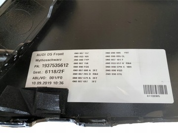 AUDI A8 4N D5 NÁRAZNÍK PŘEDNÍ KAMERA LY9T