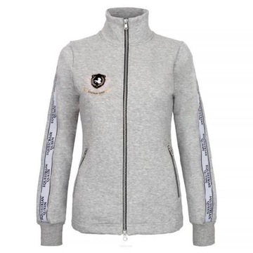 EQUESTRIAN QUEEN Bluza Harper, szara L