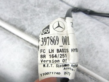 HMOTA SEDAČKA SEDADLA PŘEDNÍ LEVÝ MERCEDES ML W164