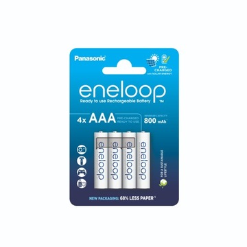БАТАРЕИ ENELOOP 4xAAA 800 мАч ЯПОНСКИЙ