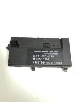 W211 W219 MODUŁ STEROWNIK KEYLESS 2118204075