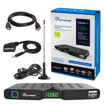 Декодер DVB-T2 HEVC H.265 Тюнер Skymaster DTR5000