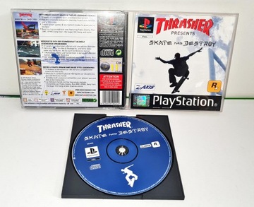 Gra THRASHER PRESENTS SKATE AND DESTROY PSX