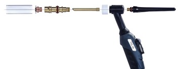 Стандартный набор TIG QUARTZ SR17/18/26 1,0 мм MAGNUM