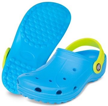 Klapki basenowe chodaki dziecięce zakryte Lima Aqua Speed rozm. 34
