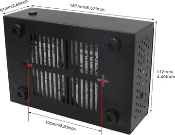 Дисковый массив 2.5 V2.0 с двумя 2,5-дюймовыми жесткими дисками/твердотельными дисками SATA NAS Raspberry Pi 4, модель B