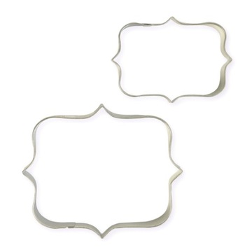 Wykrawacz FOREMKA do ciastek ETYKIETA (wz 1) 2szt