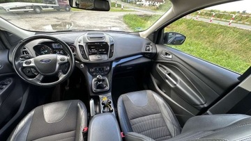 Ford Kuga II SUV 1.5 EcoBoost 150KM 2016 Ford Kuga Raty Nowy rozrzad Titanium benzynka Klimatronic Gwarancja 1.5, zdjęcie 14