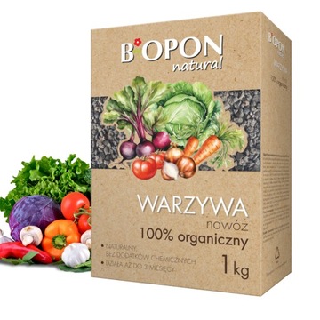 Nawóz Do Warzyw Bopon Naturaly 100% Organiczny EKO 1 kg