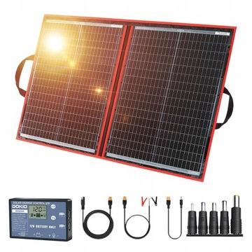 PANEL FOTOWOLTAICZNY SOLARNY PRZENOŚNY 110W 12V