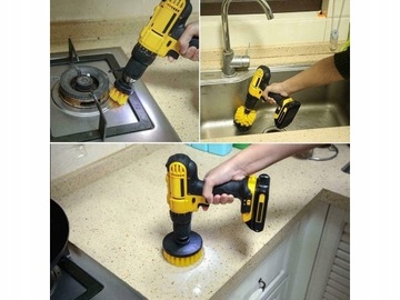 Щетки для чистки дрели УНИВЕРСАЛЬНЫЕ Набор 3 шт.