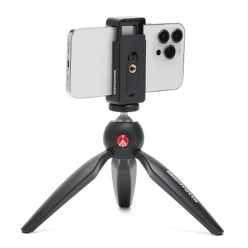 Manfrotto MKPIXICLMII-BK — мини-штатив PIXI