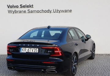 Volvo S60 III 2020 Volvo S60 B5 Hybrid Benzyna 25014KM AWD R-Design Gwarancja Salon POLSKA FV, zdjęcie 4