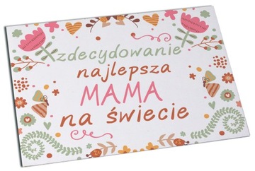 MAGNES na lodówkę DZIEŃ MATKI MAMY NIEJ 10x14