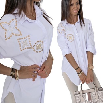 CASUALOWA KOSZULA OVERSIZE EMMELINE! WZ.3 XL