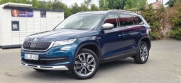 Skoda Kodiaq I SUV 2.0 TDI 190KM 2019 Skoda Kodiaq 2.0 TDI 190KM Led Klima DsG PdC Import Raty Oplaty 2.0, zdjęcie 3