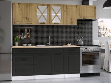 Kuchnia MARGID meble kuchenne szafki 2,4 m 240 cm